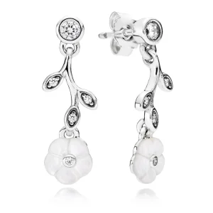 (Bild für) Pandora Ohrringe Mit Perle - 290699MOP