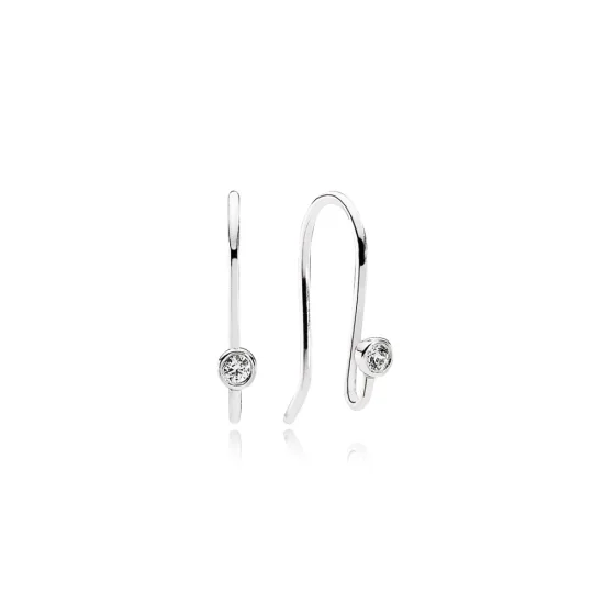 (Bild für) PANDORA Ohrstecker, klare CZ - 290677CZ