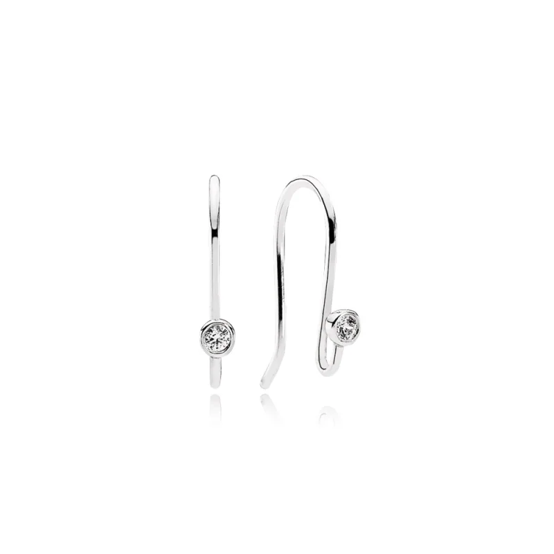 (Bild für) PANDORA Ohrstecker, klare CZ - 290677CZ