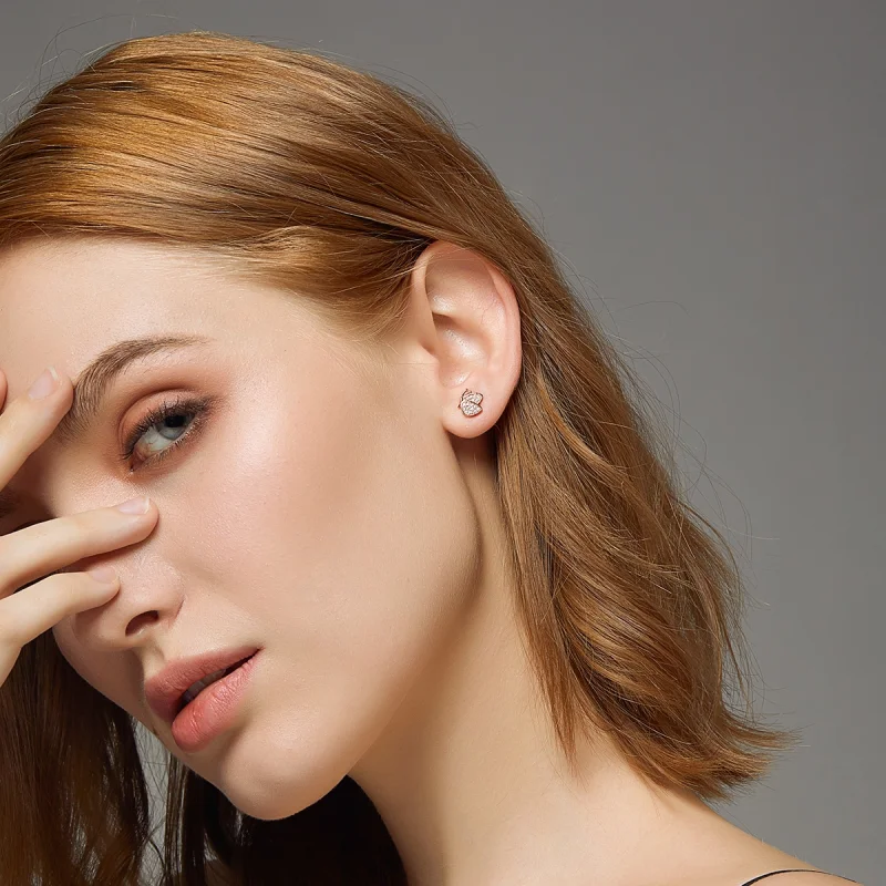 (Bild für) Pandora Ohrstecker Rosegold - SCE776 - Ansicht 7