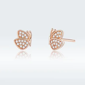 (Bild für) Pandora Ohrstecker Rosegold - SCE776