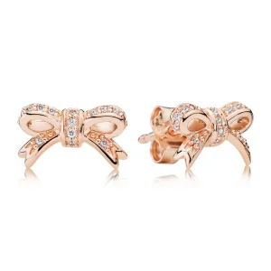 (Bild für) PANDORA Rose™ Funkelnde Schleife mit klaren CZ-Ohrsteckern - 280555CZ