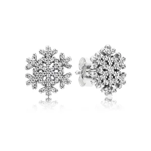 (Bild für) Pandora Schneeflocke Ohrringe - 290589CZ