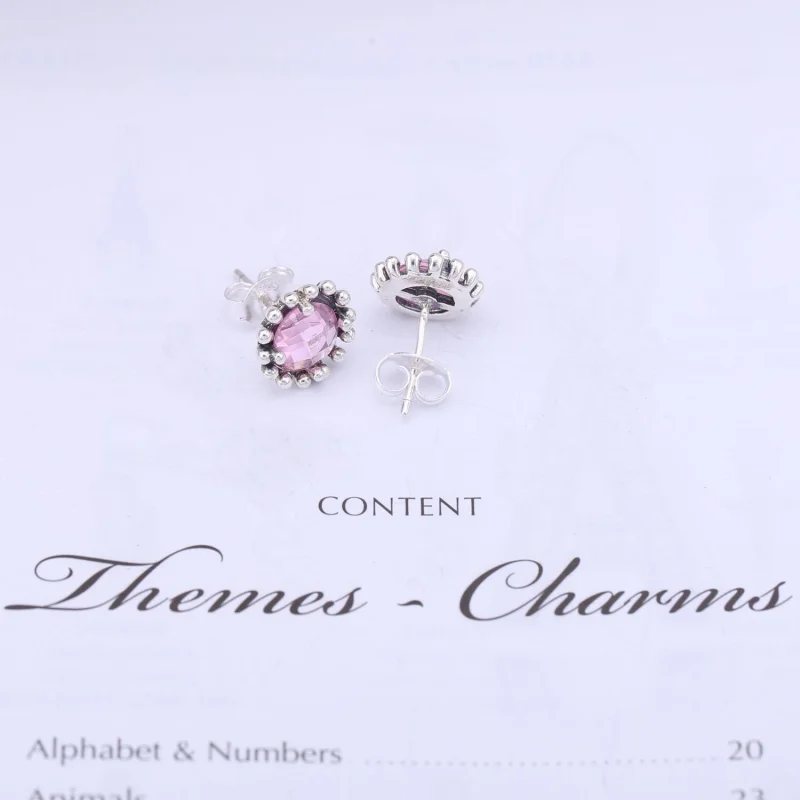 (Bild für) PANDORA Shining Midnight Crystal Ohrstecker - 290561NBC - Ansicht 3