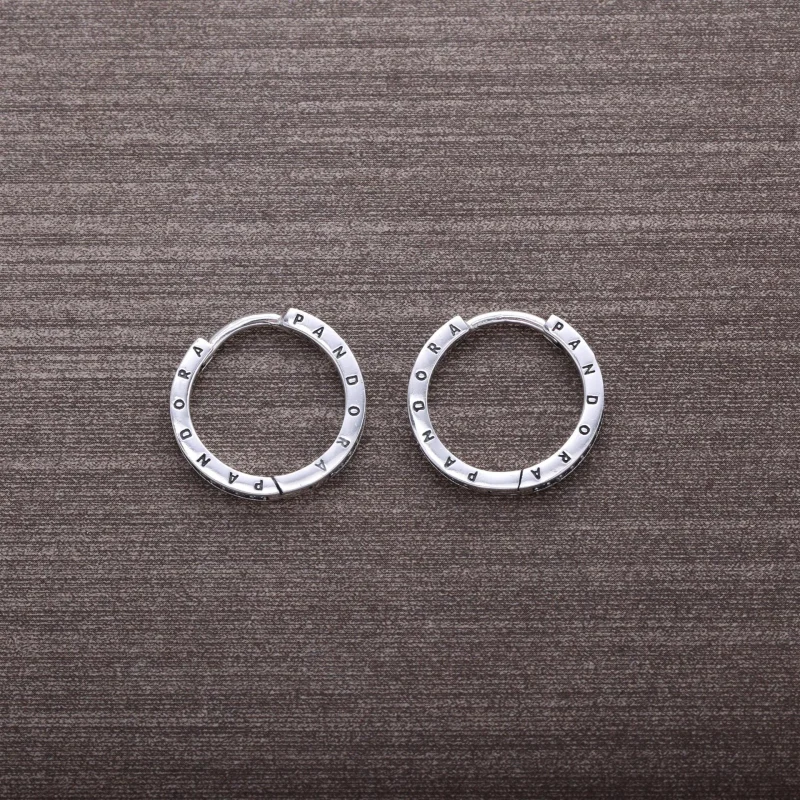 (Bild für) Pandora Signature Ohrringe - 290558CZ - Ansicht 3
