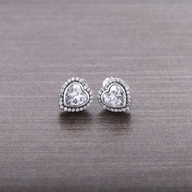 (Bild für) PANDORA Sparkling Hearts Ohrstecker - 290568CZ - Ansicht 2