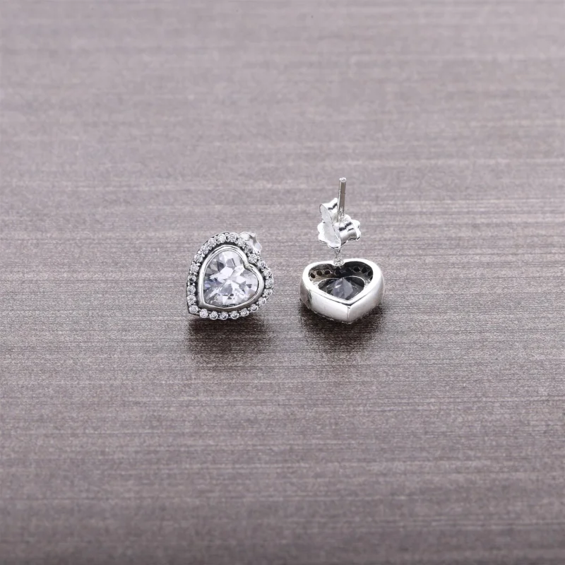(Bild für) PANDORA Sparkling Hearts Ohrstecker - 290568CZ - Ansicht 3