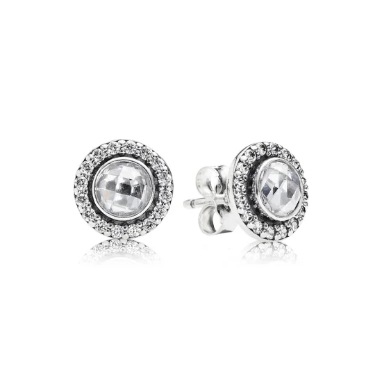 (Bild für) PANDORA Statement Pink Sparkling Ohrstecker - 290553PCZ