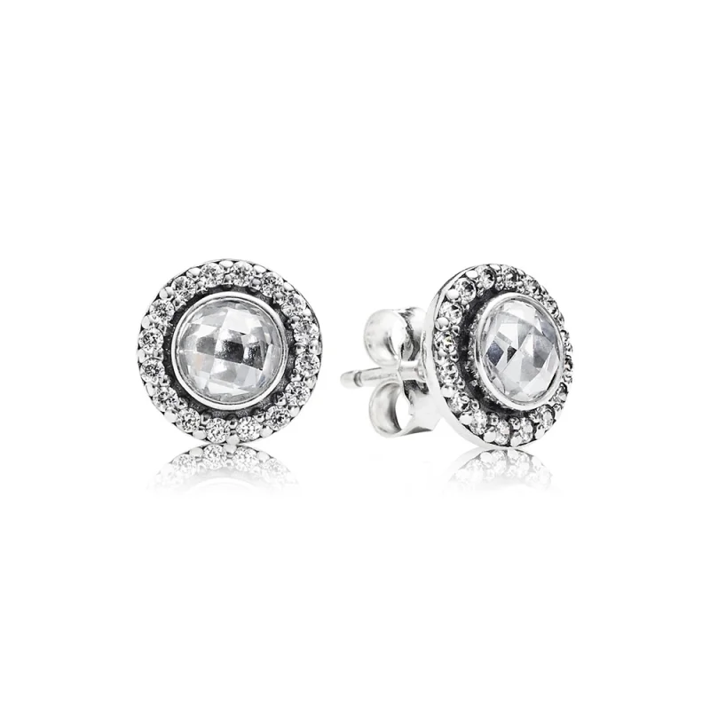 (Bild für) PANDORA Statement Pink Sparkling Ohrstecker - 290553PCZ