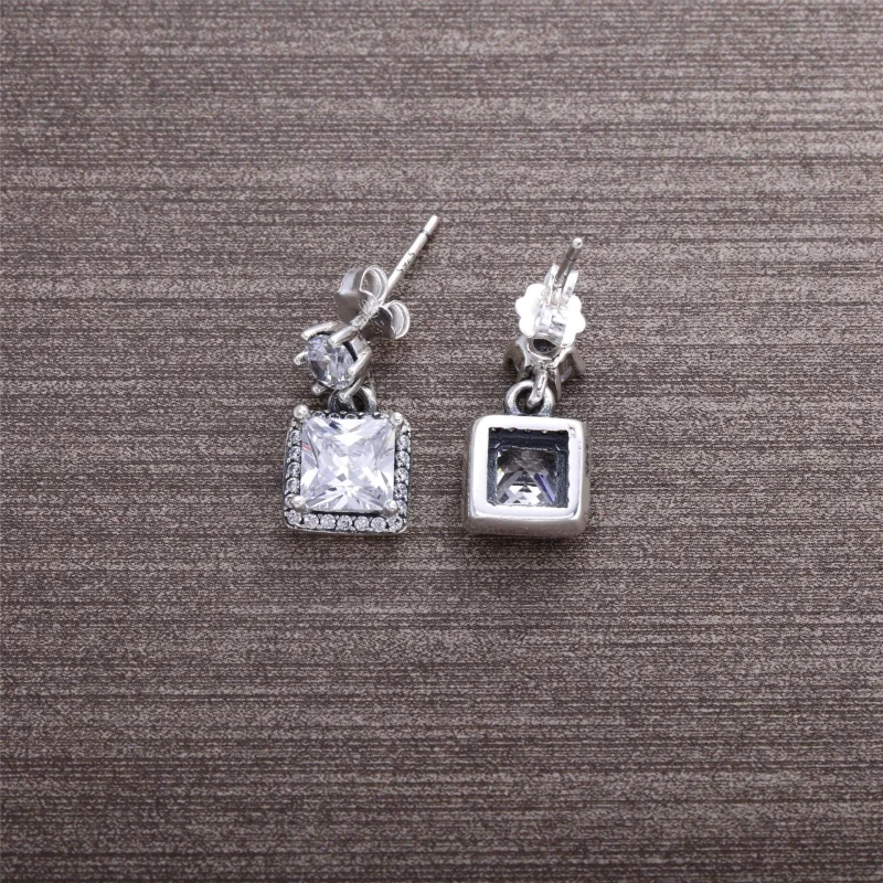 (Bild für) Pandora Timeless Elegance Tropfenohrringe 803-3033 - 290593CZ - Ansicht 3