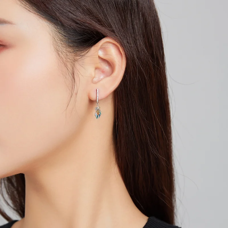 (Bild für) Iroha-Creolen im Pandora-Stil - BSE485 - Ansicht 6