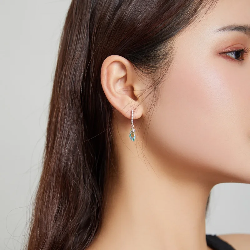 (Bild für) Iroha-Creolen im Pandora-Stil - BSE485 - Ansicht 8