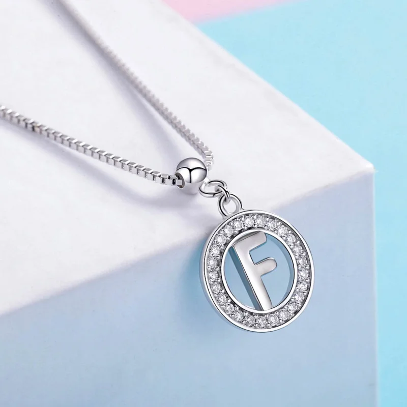 (Bild für) Pandora Style Me Wish Buchstabe-F-Anhänger - BSP001-F - Ansicht 4