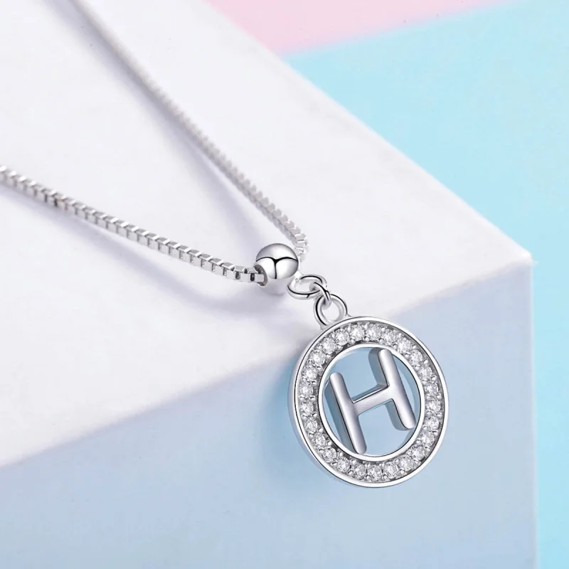 (Bild für) Pandora Style Me Wish Buchstabe-H-Anhänger - BSP001-H - Ansicht 4