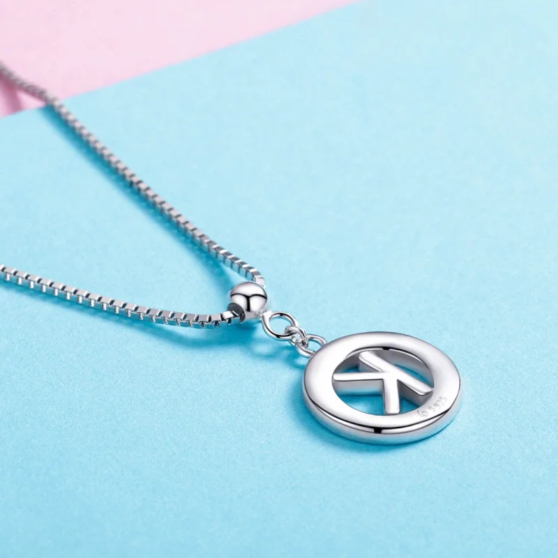 (Bild für) Pandora Style Me Wish Buchstabe-K-Anhänger - BSP001-K - Ansicht 3