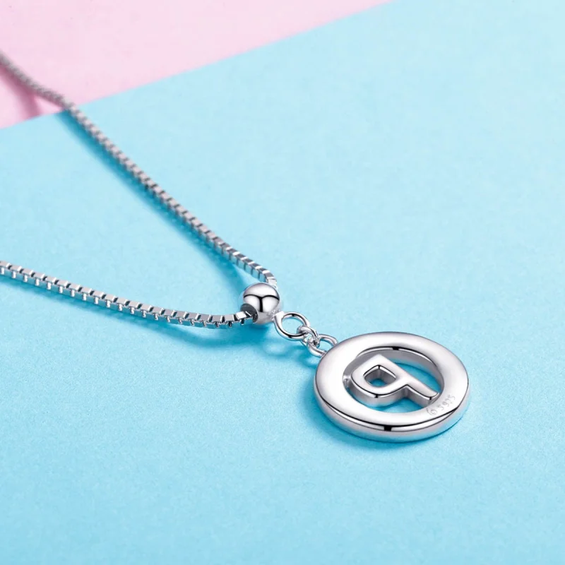 (Bild für) Pandora Style Me Wish Buchstabe-P-Anhänger - BSP001-P - Ansicht 3