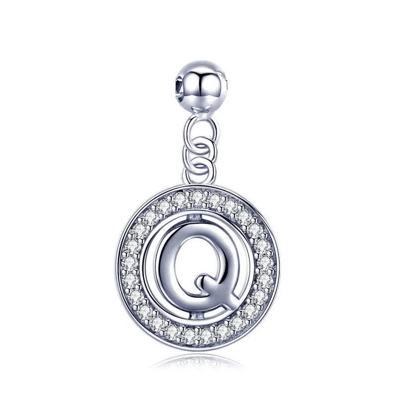 (Bild für) Pandora Style Me Wish Buchstabe-Q-Anhänger - BSP001-Q