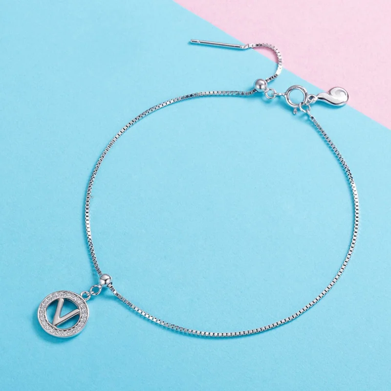 (Bild für) Pandora Style Me Wish Buchstabe-V-Anhänger - BSP001-V - Ansicht 2