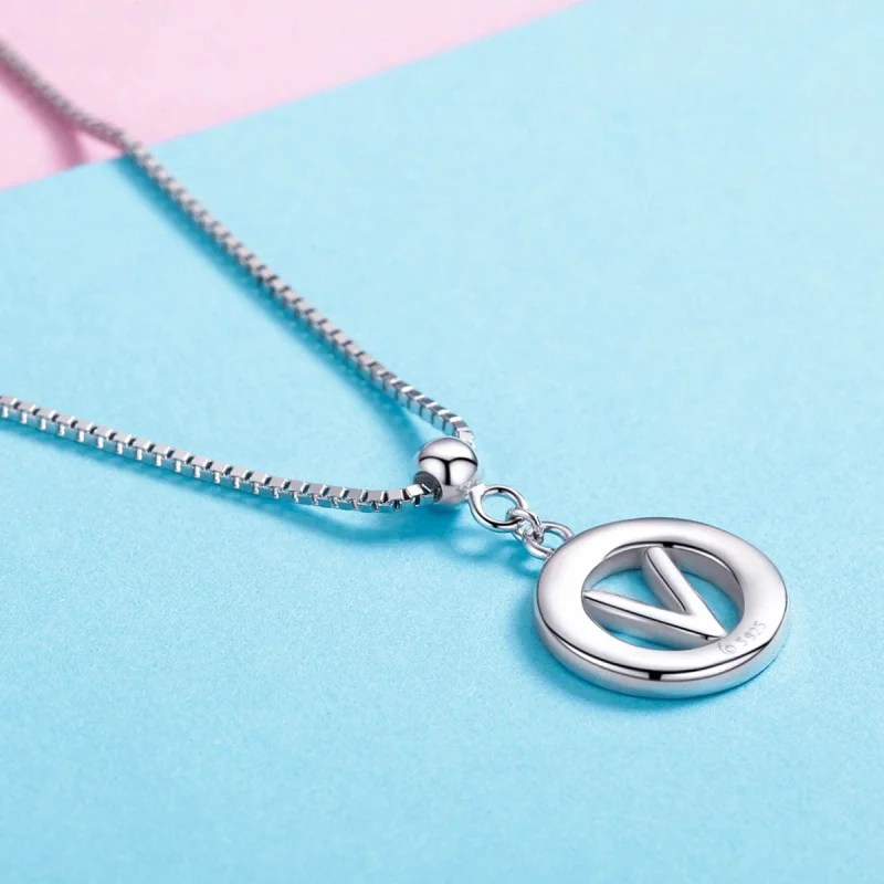 (Bild für) Pandora Style Me Wish Buchstabe-V-Anhänger - BSP001-V - Ansicht 3