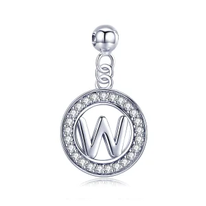 (Bild für) Pandora Style Me Wish Buchstabe-W-Anhänger - BSP001-W