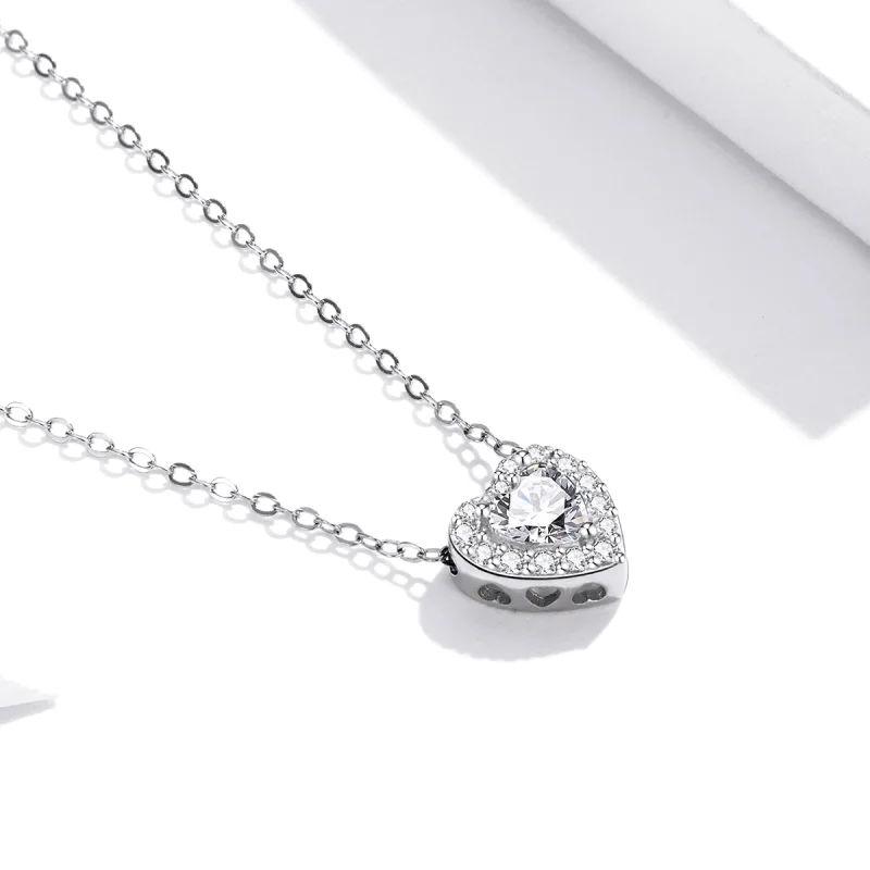 (Bild für) Bright Love-Halskette im Pandora-Stil - SCN455 - Ansicht 4