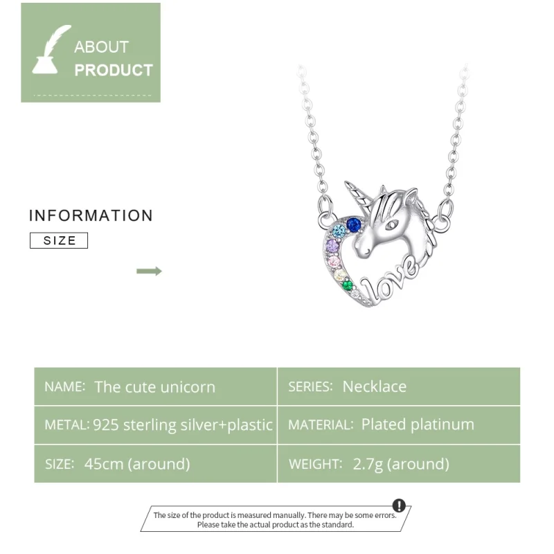 (Bild für) Einhorn Charm Pandora - SCN348 - Ansicht 3