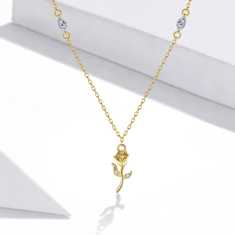 (Bild für) Goldene Kette Pandora - SCN464 - Ansicht 5