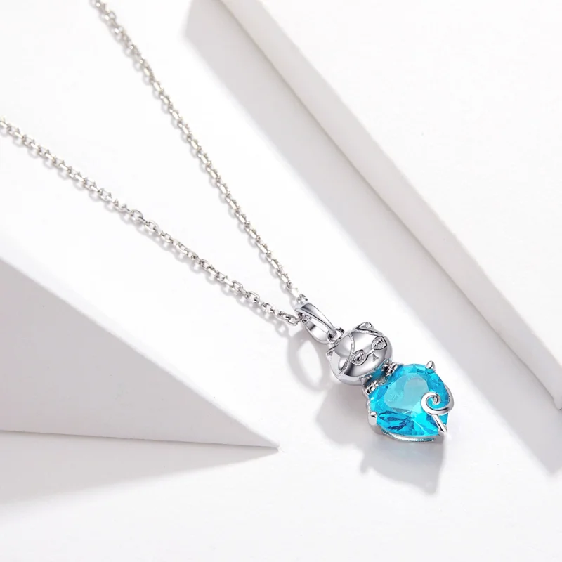 (Bild für) Pandora Charm Katze Silber - SCN331 - Ansicht 2