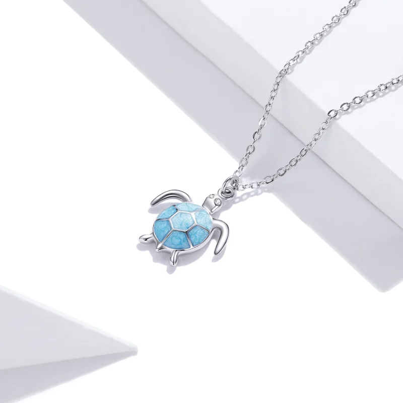 (Bild für) Pandora Charm Schildkröte Blau - SCN446 - Ansicht 3