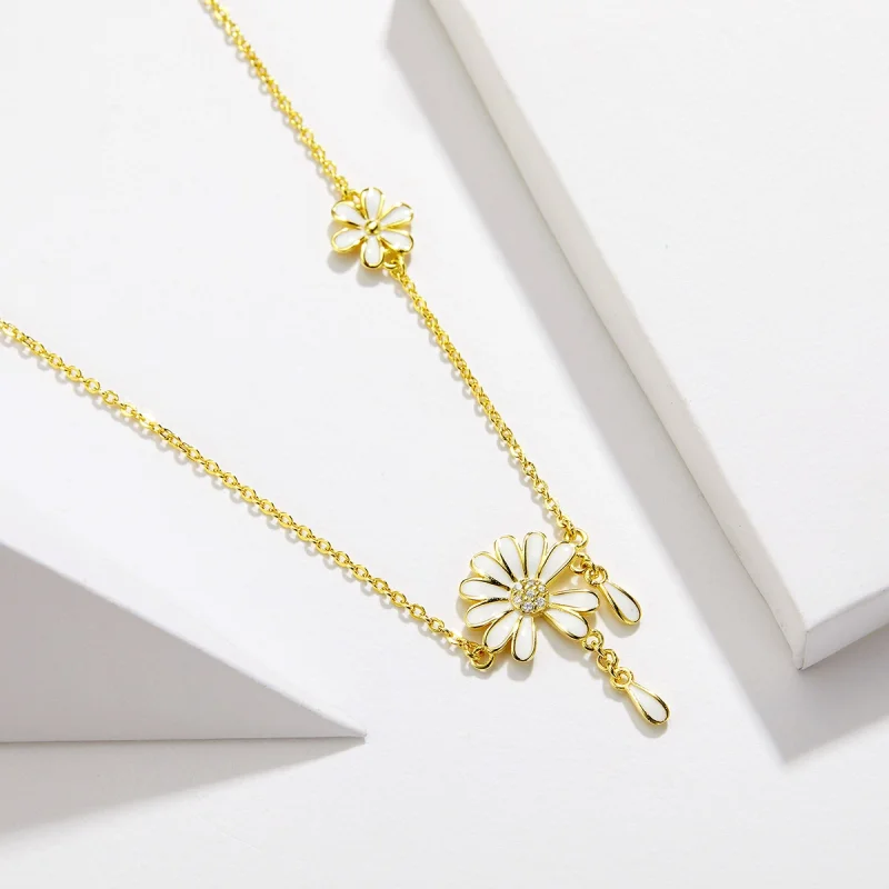 (Bild für) Pandora Halskette Gold - BSN076 - Ansicht 3