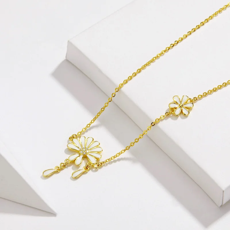 (Bild für) Pandora Halskette Gold - BSN076 - Ansicht 4