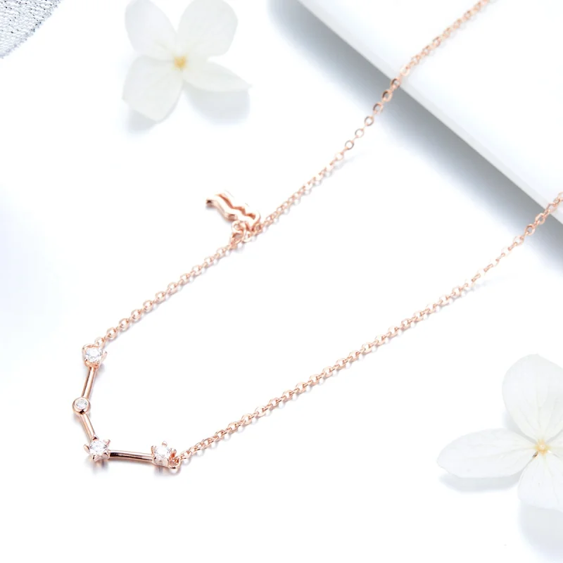 (Bild für) Pandora Halskette Rosegold - BSN016 - Ansicht 3