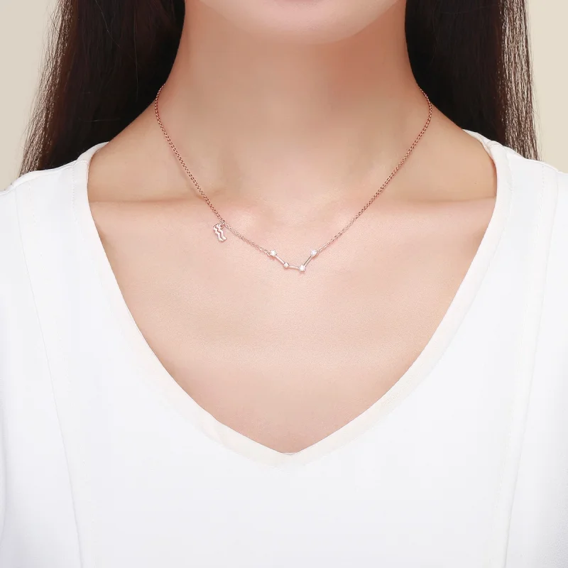 (Bild für) Pandora Halskette Rosegold - BSN016 - Ansicht 6