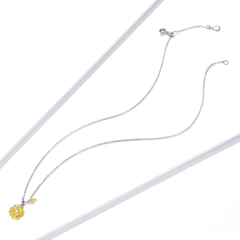 (Bild für) Pandora Kette Blume - BSN212 - Ansicht 4