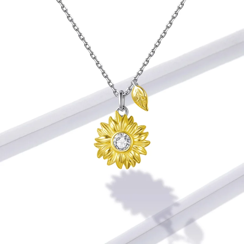 (Bild für) Pandora Kette Blume - BSN212 - Ansicht 6
