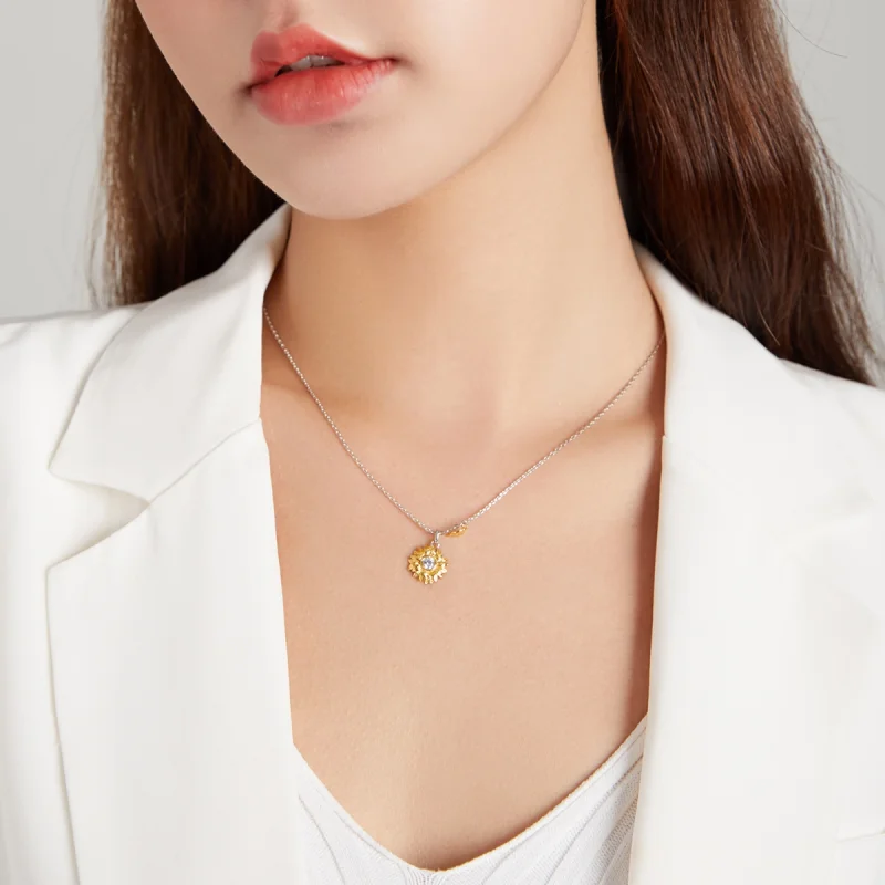 (Bild für) Pandora Kette Blume - BSN212 - Ansicht 8