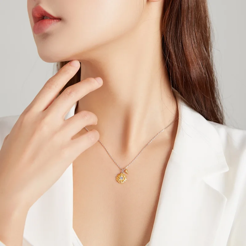 (Bild für) Pandora Kette Blume - BSN212 - Ansicht 9