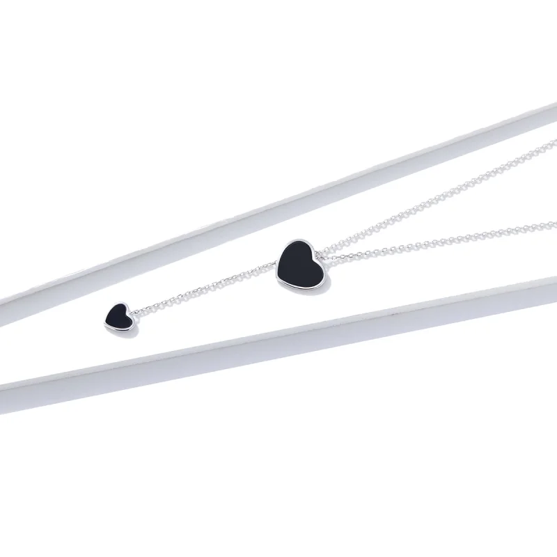 (Bild für) Pandora Kette Schwarz - BSN095 - Ansicht 3