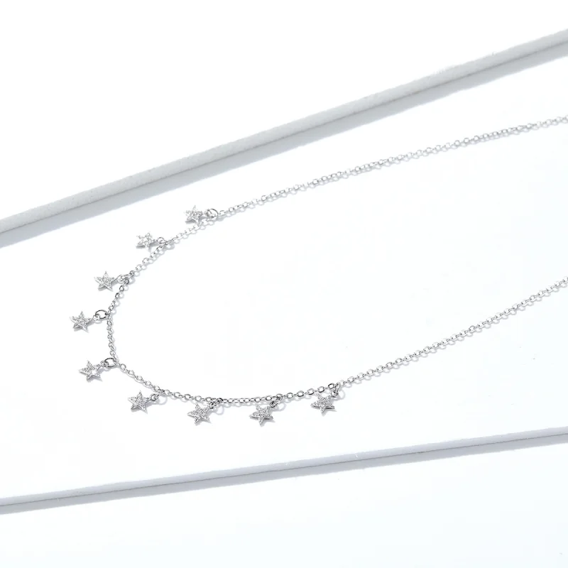 (Bild für) Pandora Kette Stern - BSN116 - Ansicht 2