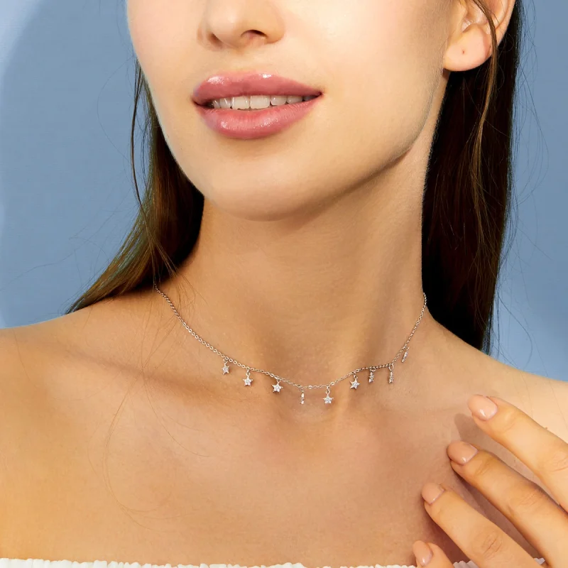 (Bild für) Pandora Kette Stern - BSN116 - Ansicht 5