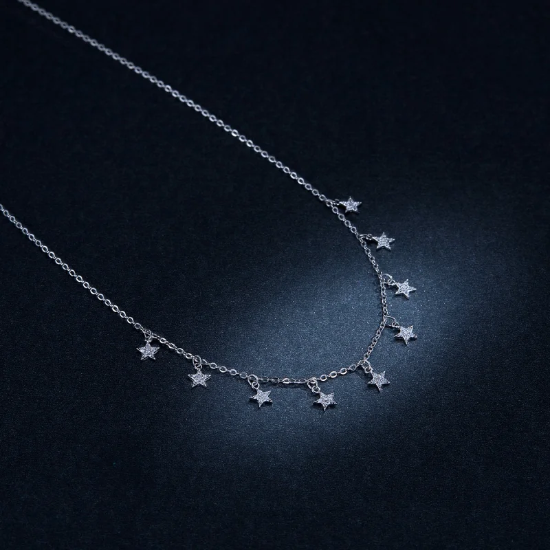 (Bild für) Pandora Kette Stern - BSN116 - Ansicht 8
