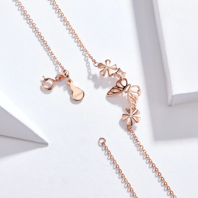 (Bild für) Pandora Rosegold Halskette - BSN053 - Ansicht 5