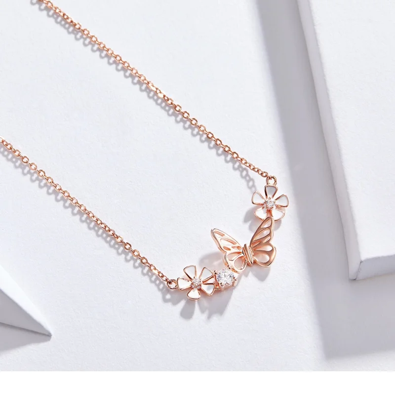 (Bild für) Pandora Rosegold Halskette - BSN053 - Ansicht 8