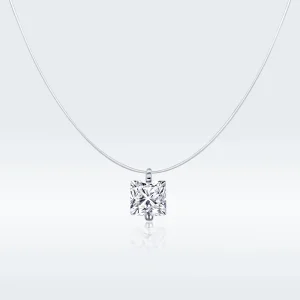 (Bild für) Silberne „Shining Life“-Halskette im Pandora-Stil - SCN332-S