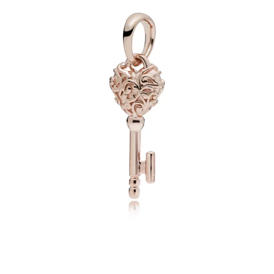 (Bild für) Königlicher Schlüsselanhänger, PANDORA Rose™ - 387725