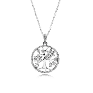 (Bild für) Pandora Familienbaum Kette - 390384CZ-80