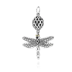 (Bild für) PANDORA Glückslibelle, schwarze CZ - 390336CZK