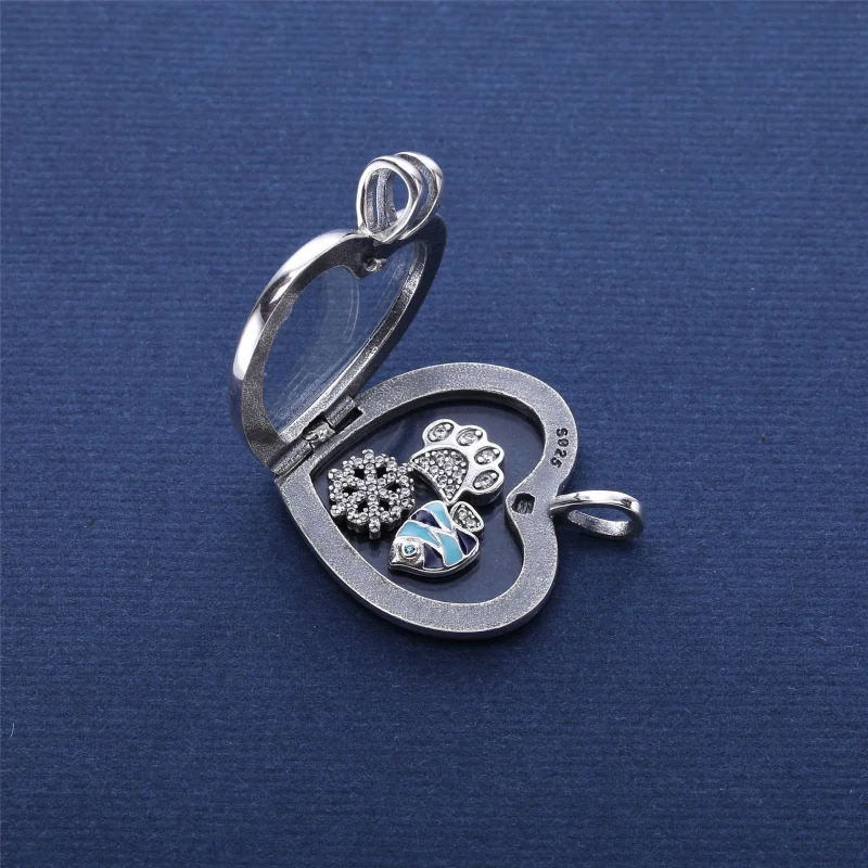 (Bild für) Pandora Kette Herz Medaillon - PJ00262-1 - Ansicht 3