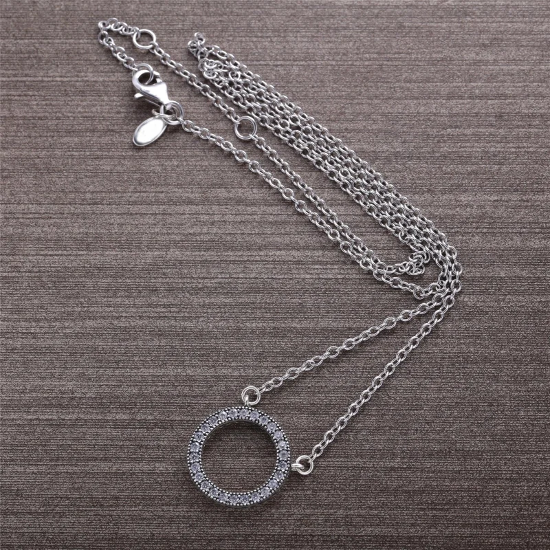 (Bild für) Pandora Kette Herzen - 590514CZ - Ansicht 2