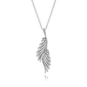 (Bild für) PANDORA Majestic Feathers Halskettenanhänger - 390373CZ-70